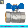 Brass Full Port Valve with Butterfly Handle/Ball Valve (a. 0110)